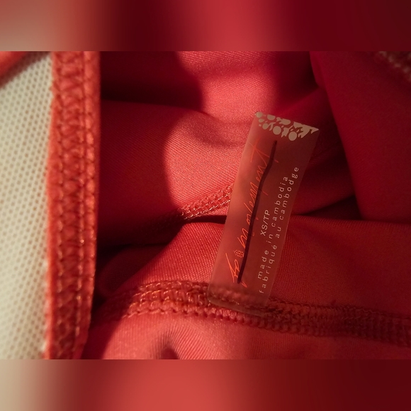 Free People Movement back it up onsie athletic new XS - Picture 4 of 11